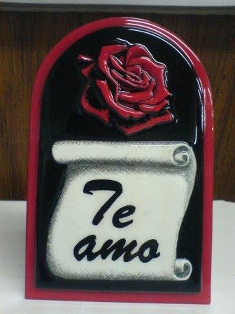 Retablo Rosa y Pergamino